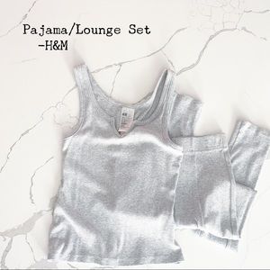 Gray Pajama/Lounge Set by H&M - size S